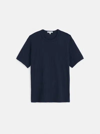Alex Mill The Standard T-shirt In Slub Cotton In Navy