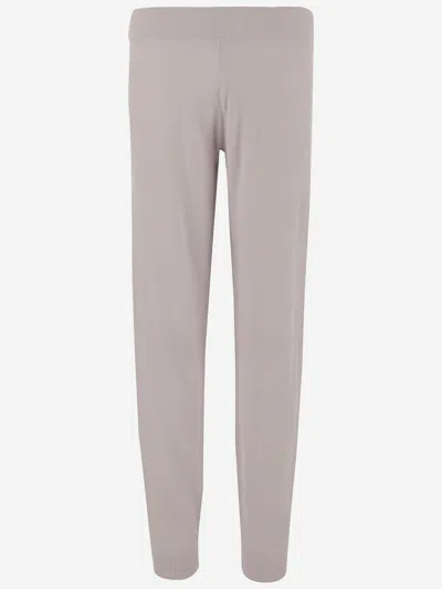 Allude Wool And Cashmere Pants