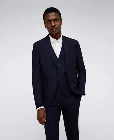 Reaction Kenneth Cole Kenneth Cole Reaction Ready Flex Suit Separate Jacket In Navy