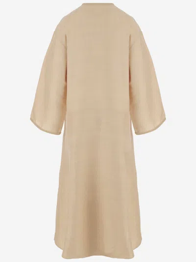 By Malene Birger Cicelia Rosette-detailed Silk Maxi Dress