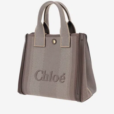 Chloé Carry Small Canvas Tote Bag