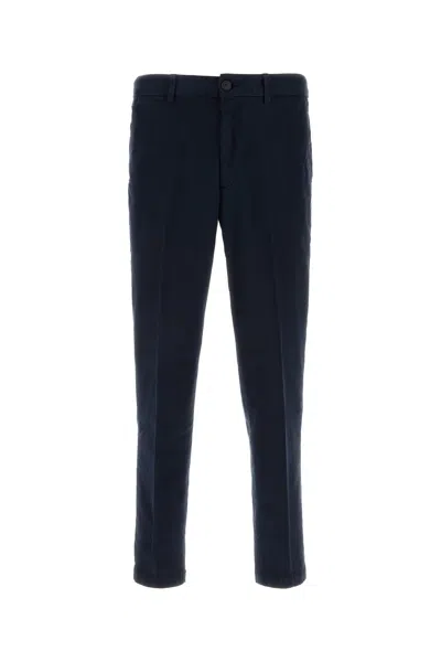 Hugo Boss Tapered-fit Drawstring Pants In Stretch-cotton Twill