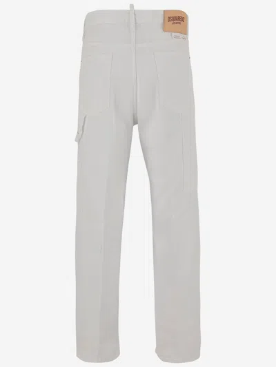 Dsquared2 Stretch Cotton Cargo Pants