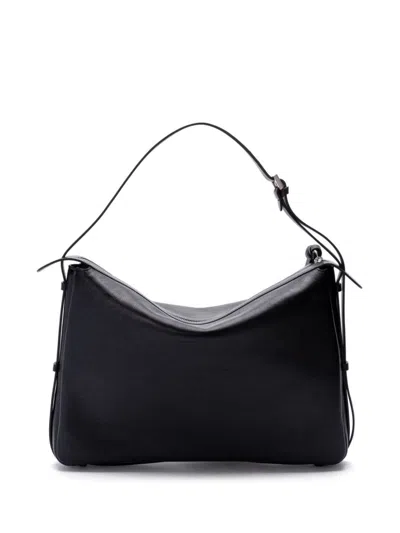 Fendi Women's Simplym Black Bag Embossed Logo