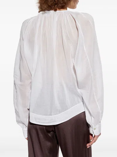 Forte Forte Forte_forte Cotton And Silk Blend Blouse