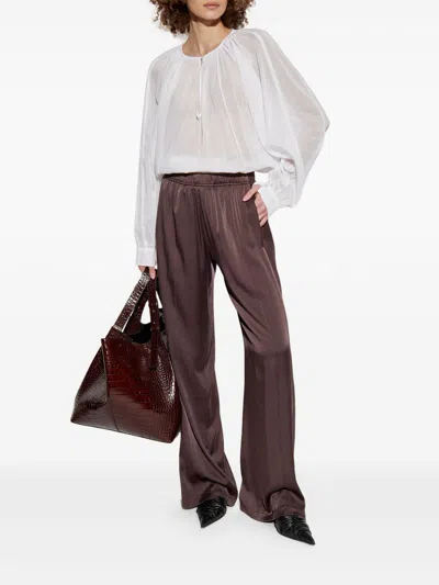 Forte Forte Forte_forte Cotton And Silk Blend Blouse