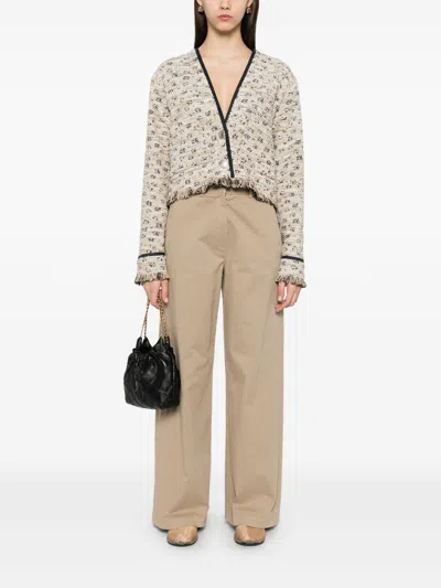 Forte Forte Cotton High Waisted Trousers