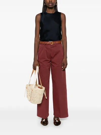 Shop Forte Forte Satin Sleeveless Top