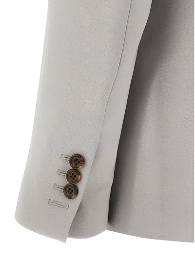Theory Admiral Crepe One-button Staple Blazer