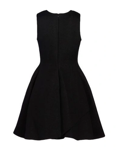 Shop Emporio Armani Short Dresses In Black