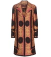 ETRO Printed wool-blend jacquard coat