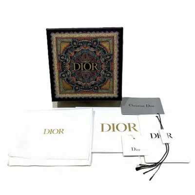 Pre-owned Dior Christian  Black Leather Coin Purse/coin Case ()