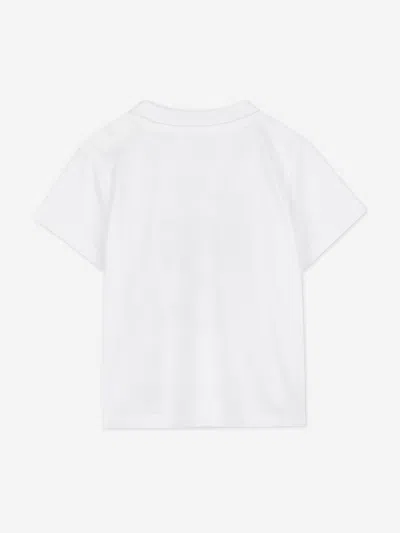Kenzo Baby Tiger Logo T-shirt In White