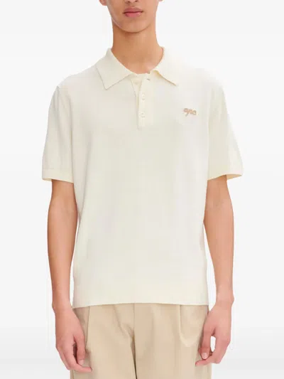 Apc Carter Polo Shirt In White