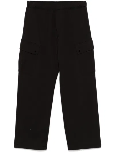 C.p. Company Raised Fleece Cargo Pant With Drawstring Waist