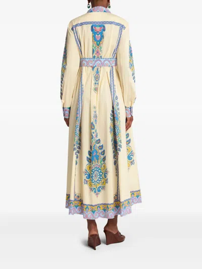 Etro Shirtdress With Paisley Print