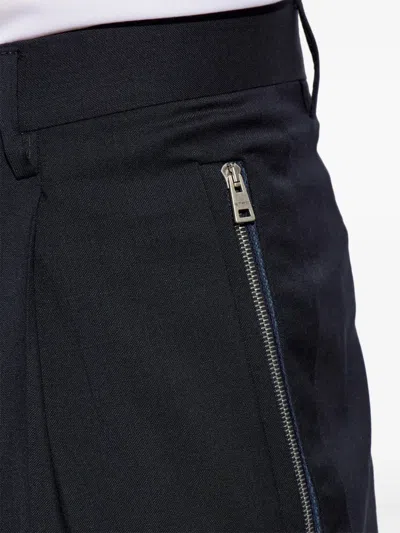 Etro Wool Blend Single Pleat Pants