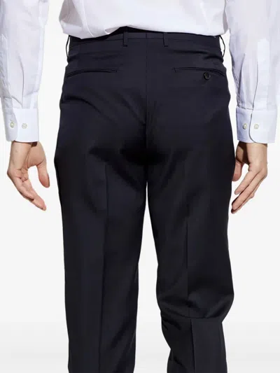 Etro Wool Blend Single Pleat Pants