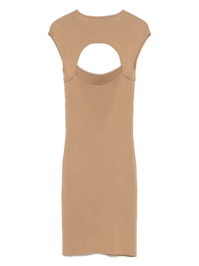 Federica Tosi Short Dress With Cut-out