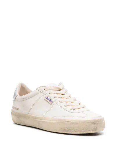 Golden Goose Soul Star Low-top Leather Sneakers With Used Effect