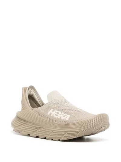 Hoka Restore Tc Logo-embroidered Sneakers