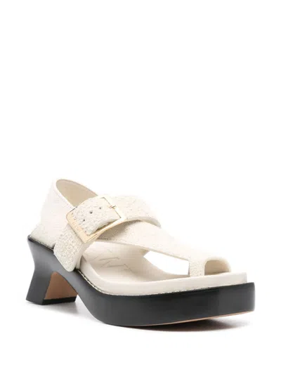 Loewe Women's Ease Leather Sandals