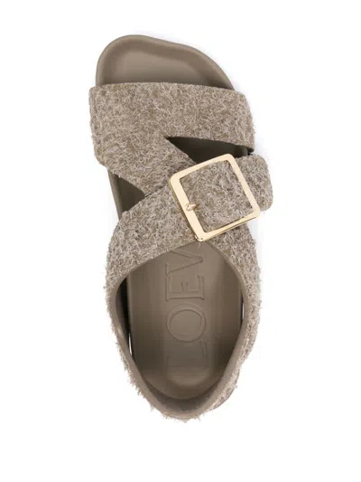 Loewe Ease Leather Sandals