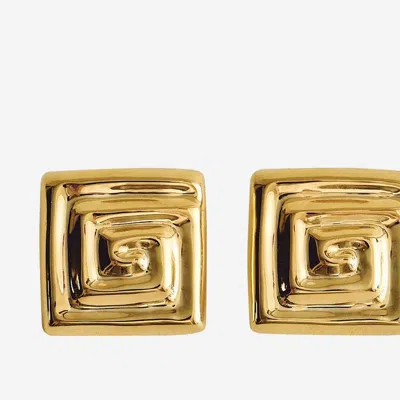 Louis Abel Uzu Square Earrings