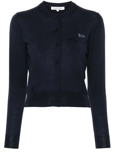 Maison Kitsuné Baby Fox Patch Regular Cardigan-s Nd Maison Kitsune Female