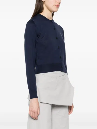 Maison Kitsuné Baby Fox Patch Regular Cardigan-s Nd Maison Kitsune Female