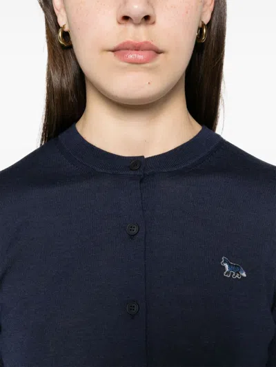 Maison Kitsuné Baby Fox Patch Regular Cardigan-s Nd Maison Kitsune Female