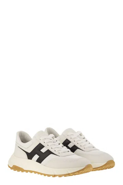 Hogan Men's Hyperlight - Leather Sneakers With Side H In Multicolor