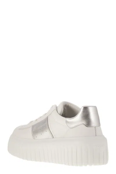 Hogan H-stripes - Sneakers With Side Band In Multicolor