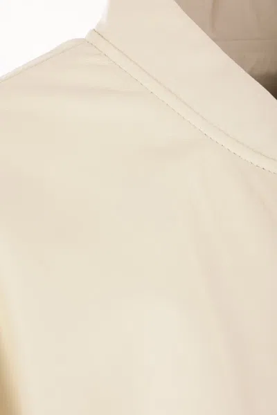 Arma Nova Reversible Bomber Jacket In Beige