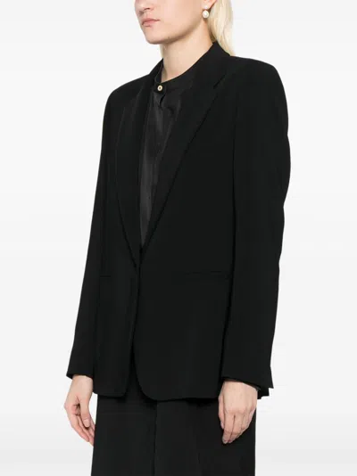 Forte Forte Tailored Single-breasted Blazer In Multicolor