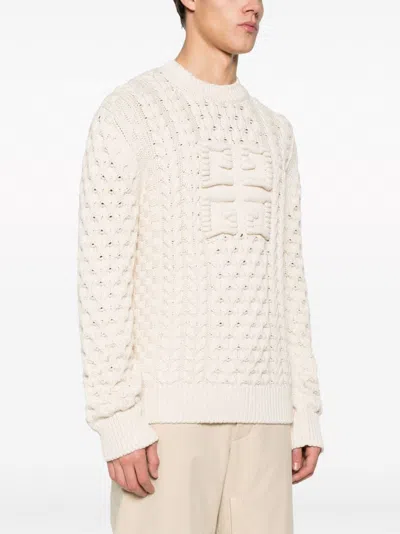 Givenchy 4g Knit Sweater In Multicolor