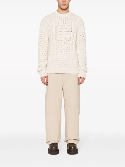 Givenchy 4g Knit Sweater In Multicolor