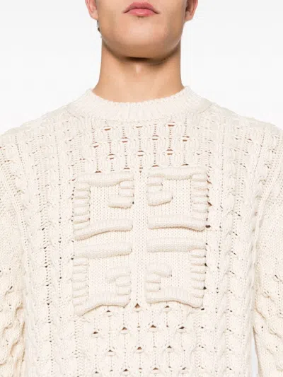 Givenchy 4g Knit Sweater In Multicolor