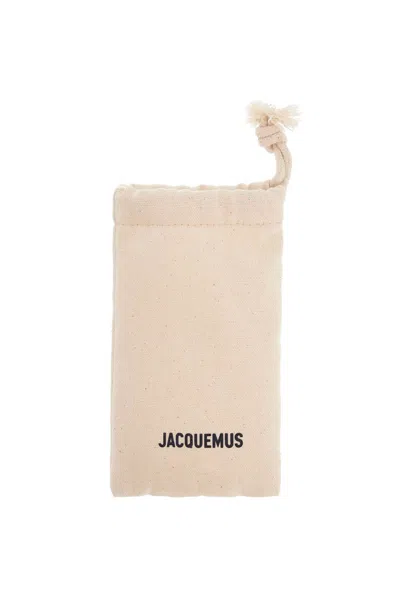 Jacquemus Blue Sunglasses For The Sun In Black