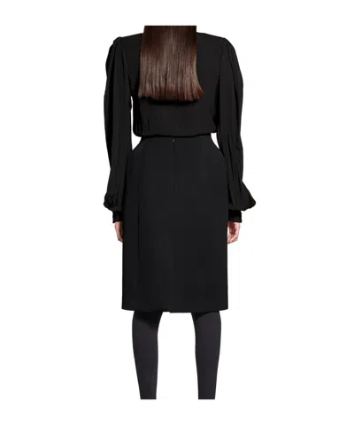 Balenciaga Short Sleeve Crew Neck T-shirt In Black
