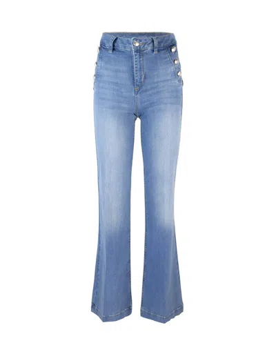 Liu •jo Jeans Essenziale Con Applicazioni In Blue