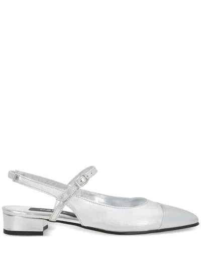 Carel Paris Oceano Ballerinas In Silver