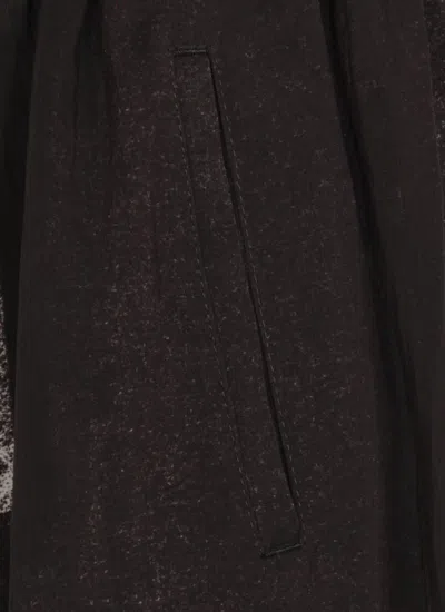 Y's Pants With Geometric Pattern In Grey