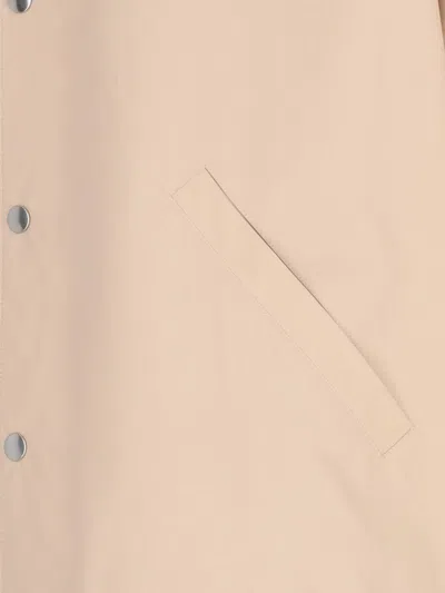 Jil Sander Blouson 03 Casual Jacket In Beige Cotton In Beige