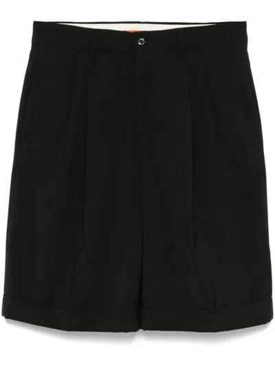 Barena Venezia Barena 'scandola Tropical' Bermuda Shorts In Black