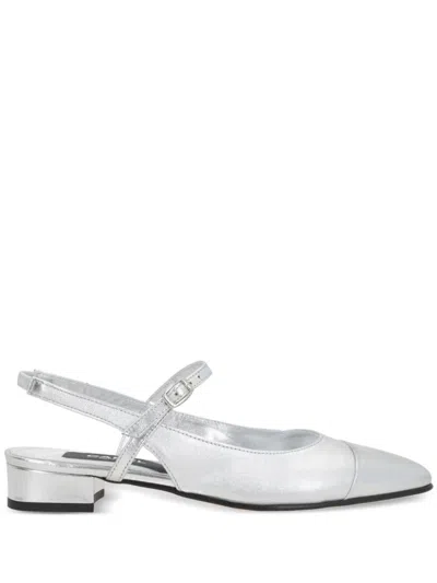 Carel Paris Oceano Ballerinas In Silver