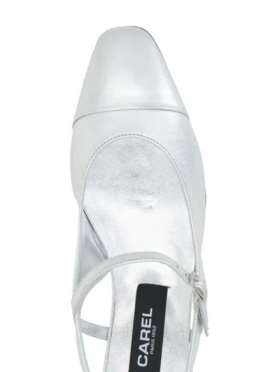Carel Paris Oceano Ballerinas In Silver