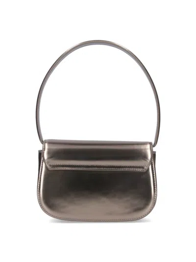 Diesel 1dr Shoulder Bag In Gold
