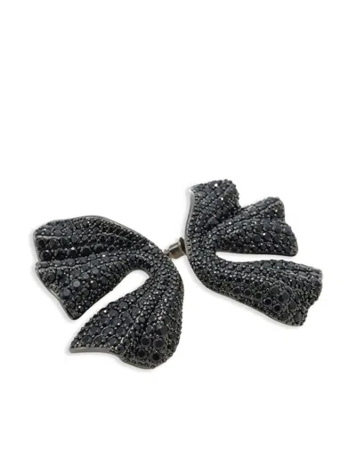 Ferragamo An Drape Embellished Ring In Multicolor