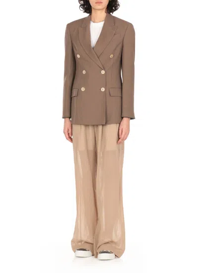 Brunello Cucinelli Jackets In Brown